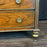 Early 19th Century English Regency Faux Rosewood Secretary Bookcase with Writing Drawer