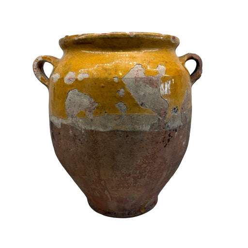 French Yellow Confit Pot #8674