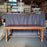 French Walnut Dining Table with Beautifully Carved Lyre End Legs