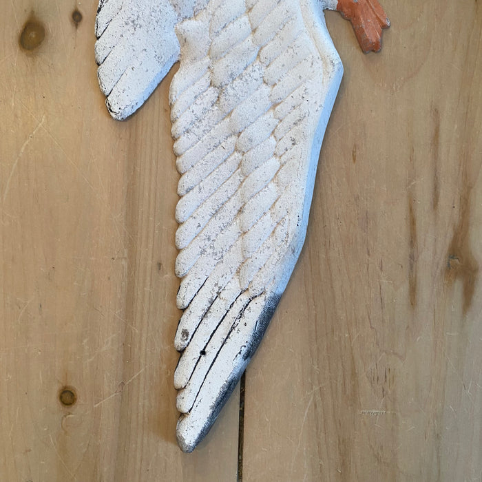 Seagull Sculpture Metal Hanging Wall Decor Art