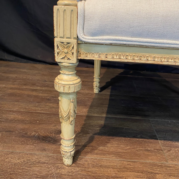 Pair of Antique French Neoclassical Armchairs or Fauteuils Louis XVI