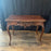 19th Century French Louis XV Carved Walnut Side Table or Desk Hoof Feet