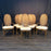 Set of 8 Midcentury French Louis XVI Style Cane Back Dining Chairs with Two Armchairs