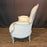 Pair of Antique French Louis XV Painted Bergère Armchairs