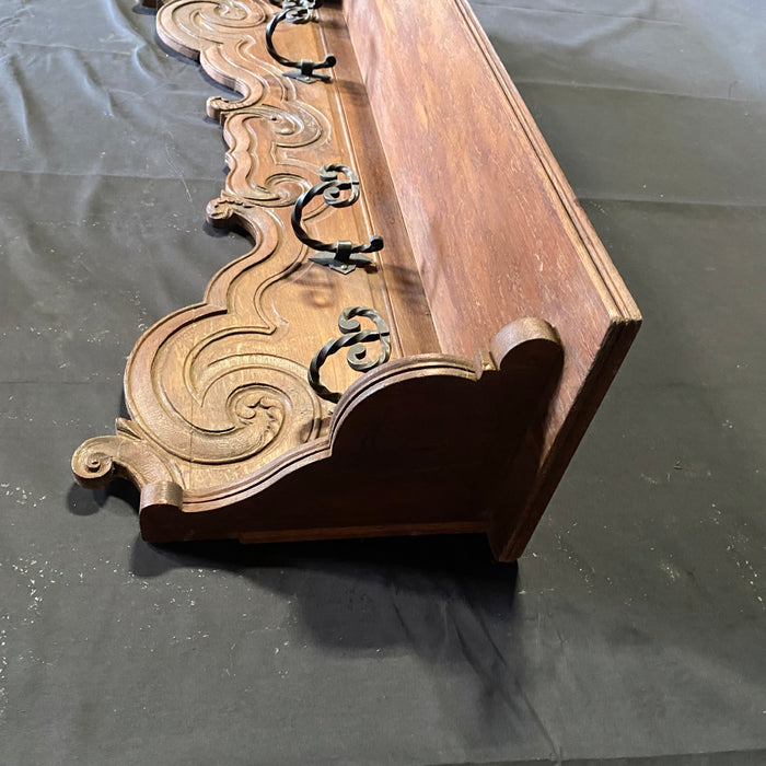 Shelf Antique Robe Hooks Coat Hooks Wall Hangers For Shelves