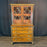Early 19th Century English Regency Faux Rosewood Secretary Bookcase with Writing Drawer