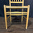 Set of Four Swedish Gustavian Style Country Spindle Back Dining Chairs with Rush Seats