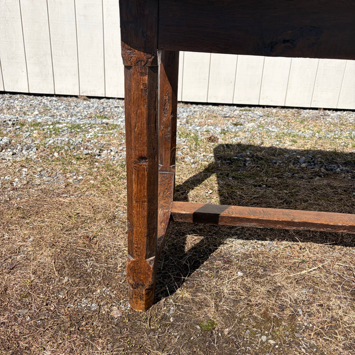 Antique French Farmhouse Large Dining Table from Provence