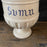 Antique Italian Apothecary Jar Venetian Suma  Porcelain Urn Large