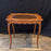 Antique French Louis XV Side Table or Desk with Inlaid Embossed Leather Top