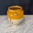 French Confit Pot with Yellow Glaze from the 19th Century #8366