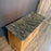 19th Century French Burled Wood Commode, Dresser or Chest of Drawers with Marble Top and Lion Pulls