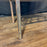 Antique French Wrought Iron Console Table with Marble Top | Balcony Railing Console