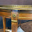 Antique French Bouillotte Round Side Table with Marble Top, Marble Stretcher and Brass Gallery
