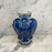 Early Antique Dutch Delft Blue and White Floral Vase, Netherlands