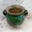 French Confit Pot with Green Glaze from the 19th Century #8687