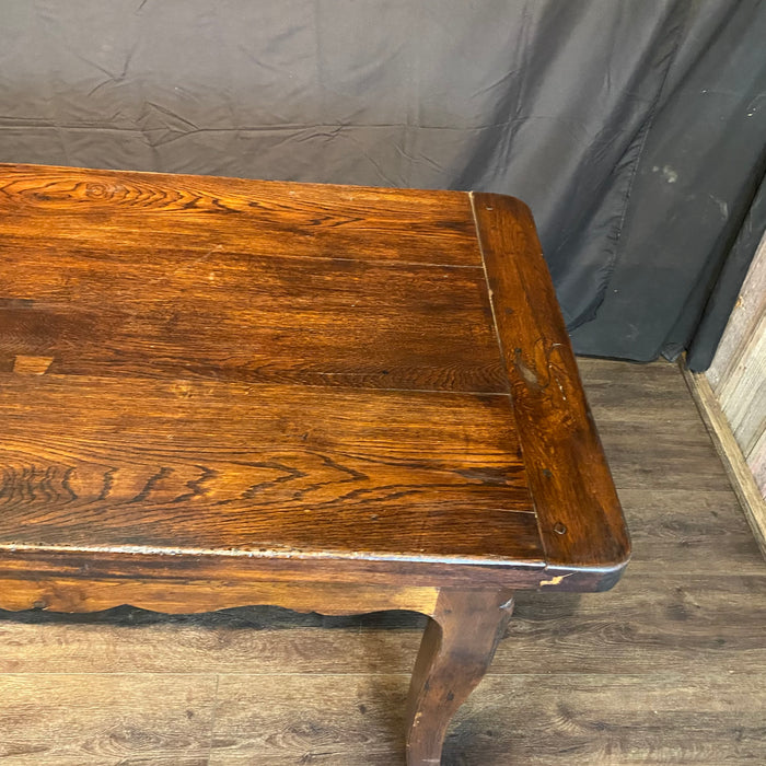 Antique Country French Provincial Farmhouse Dining Table