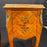 French Louis XV Pair Marble Top Nightstands or Side Tables Mid 20th Century