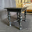 Phillip II Baroque Style Ebony Accent Table or Side Table with Barley Twist Legs