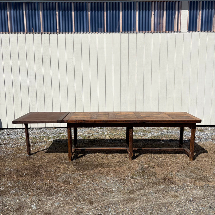 Antique French Farmhouse Large Dining Table from Provence
