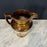 19th Century English Copper Lustreware Pottery Pitcher Jug with Classical Handpainted Figural Decoration