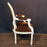 Pair of 19th Century French Louis XVI Carved and Painted Fauteuil Armchairs with Exceptional Carving