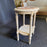 Pair of 19th Century French Louis XVI Painted Marble Top Side Tables, Bedside Tables or Nightstands