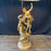French Large Art Nouveau Figural Table Lamp Signed Auguste Moreau