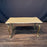 French Louis XV Marble Top Coffee Table Midcentury