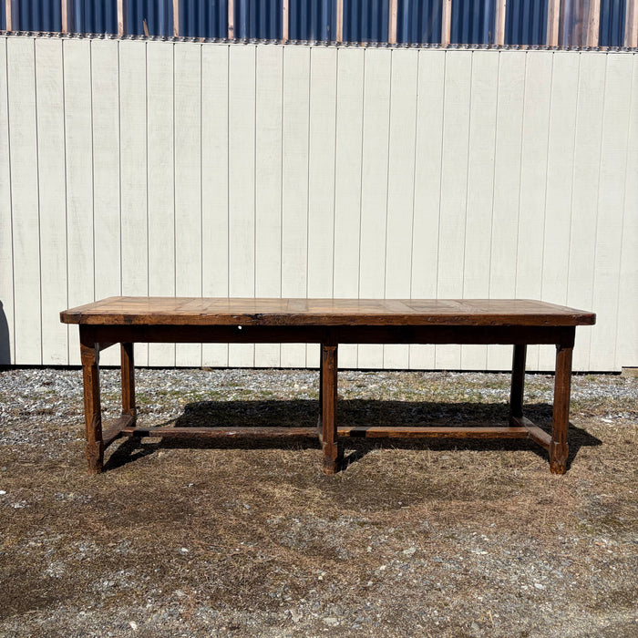 Antique French Farmhouse Large Dining Table from Provence