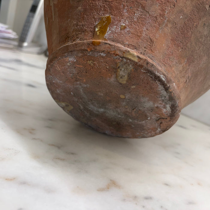French Yellow Confit Pot #8674
