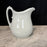 English Ironstone Pitcher by Thomas Hughes & Son with Leaf Detail