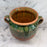 French Confit Pot with Green Glaze from the 19th Century #9071