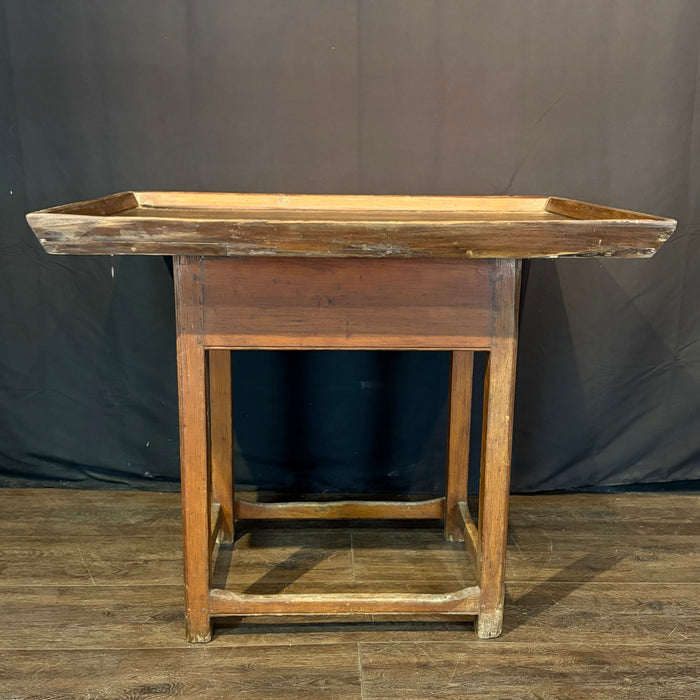 Primitive Antique Sorting Side Table