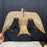French Carved Gold Gilt Eagle Chandelier Museum Quality