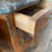 Pair of Antique French Louis XV Marble Top Bedside Cabinets, Nightstands or Side Tables