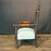 Antique Child’s Turned Wood Bobbin Spindle Armchair Nursery Chair with Finial Posts