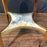 Antique French Bouillotte Round Side Table with Marble Top, Marble Stretcher and Brass Gallery