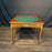 Antique French Neoclassical Game or Card Table, or Console, Occasional Table or Side Table with Fold-Over Top and Gilt-Bronze Mounts