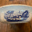 19th Century Blue & White English Transferware Large Bowl