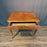 19th Century French Louis XV Walnut Side Table or Writing Desk with Large Drawer, Cabriole Legs and Hoof Feet