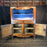 Early 19th Century French Provincial Walnut Carved Open Display Cabinet / Vaisselier / Buffet / Hutch