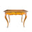 Antique French Louis XV Walnut Side Table, Writing Table or Desk with Cabriole Legs and Hoof Feet