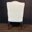 Pair of Early 19th Century French Louis XV Carved Walnut Fauteuil Armchairs with New Neutral Upholstery