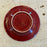 French Sarreguemines Advertising Ashtray Dish for French Brewery Champigneulles: Burgundy