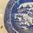 Rare 19th Century English Warranted Stone China Serving Platter Blue and White with Chinoiserie Decoration