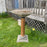 Neoclassical Octagonal Stone Bird Bath for the Garden