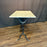 Antique French Marble Top Cafe and Bistro Table with Cast Iron Base