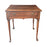 Antique English Georgian Oak Side Table with Drawer | Late 18th Century