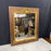 Spectacular French Louis XIV Gold Gilt and Fruitwood Rectangular Wall or Mantel Mirror